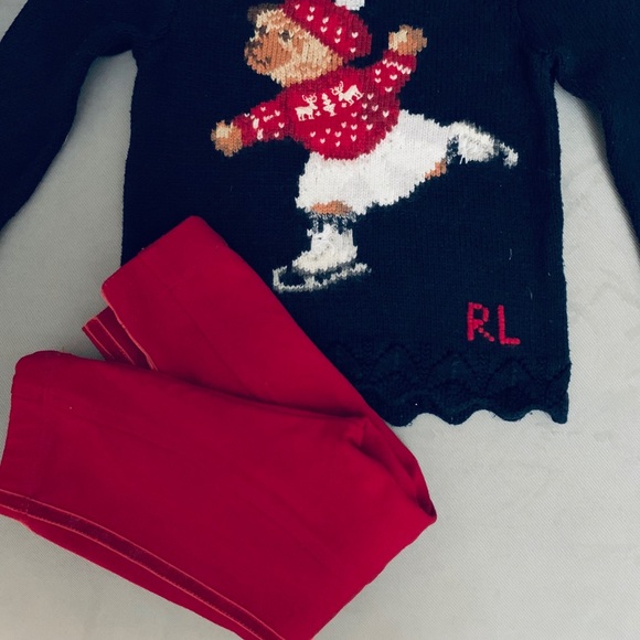 Ralph Lauren sweater and Monnalisa pants - Picture 2 of 7